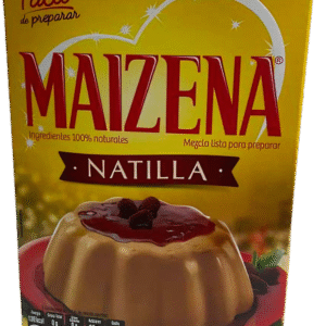 Embalagem da marca Maizena Natilla
