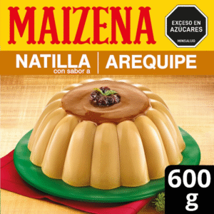 Embalagem da marca Maizena Natilla Arequipe